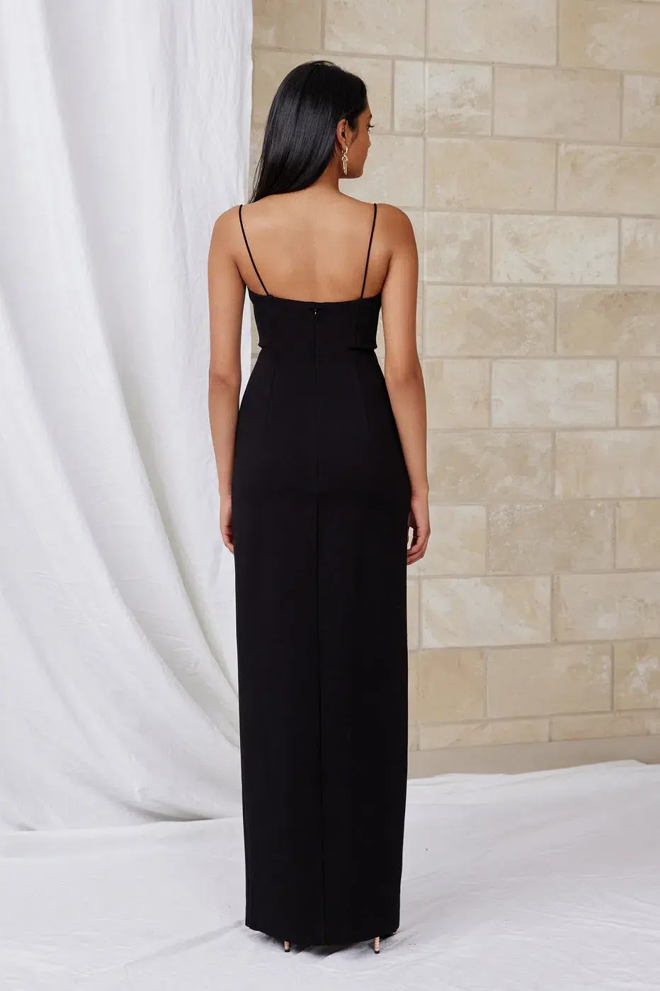 Lexi Tory Dress in Black Size 6 - Image 3