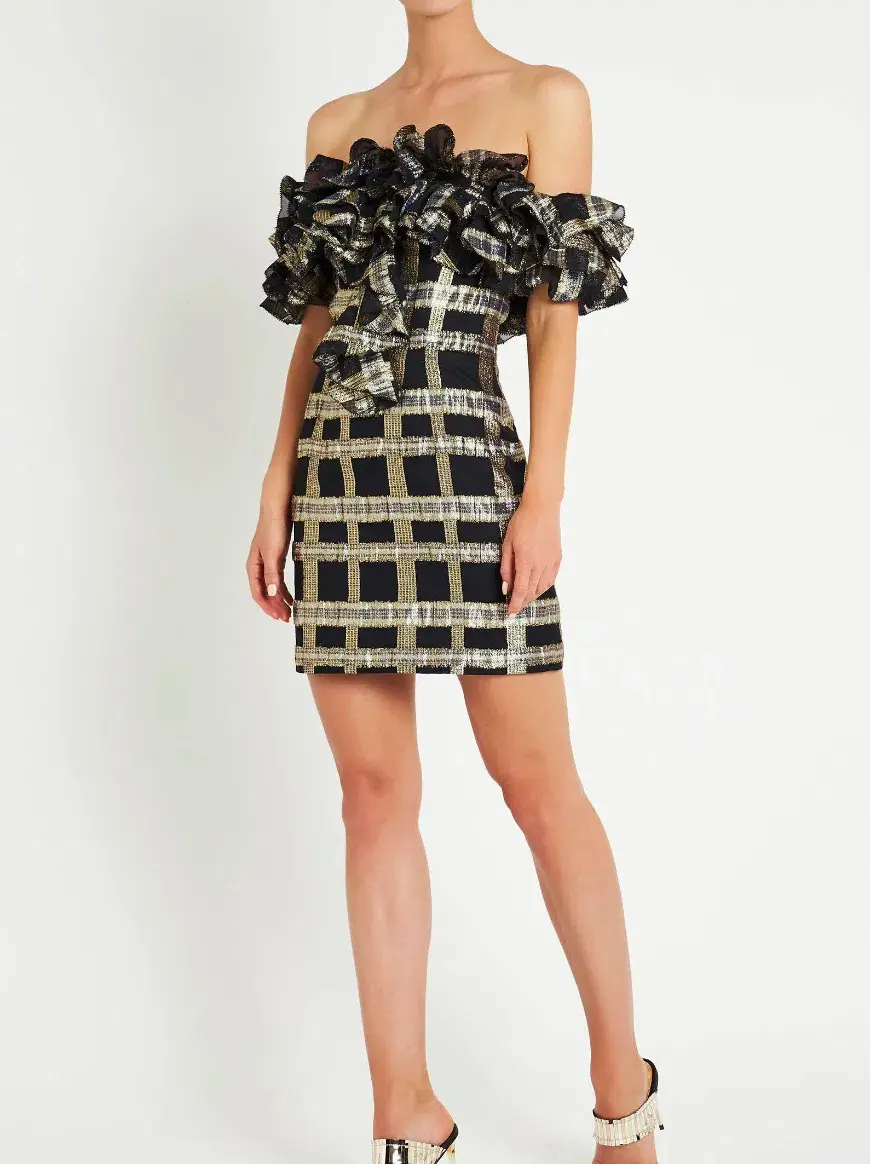 Sass & Bide Beau Monde Mini Dress Print Size 6 - Image 1