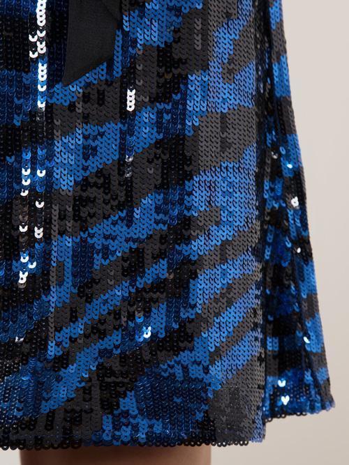 Rixo London Maria Tiger Sequin Dress Size 12 for rent on The Volte - main image