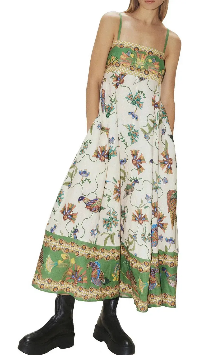 Alemais Birdie Sundress Print Size 10 - Image 3