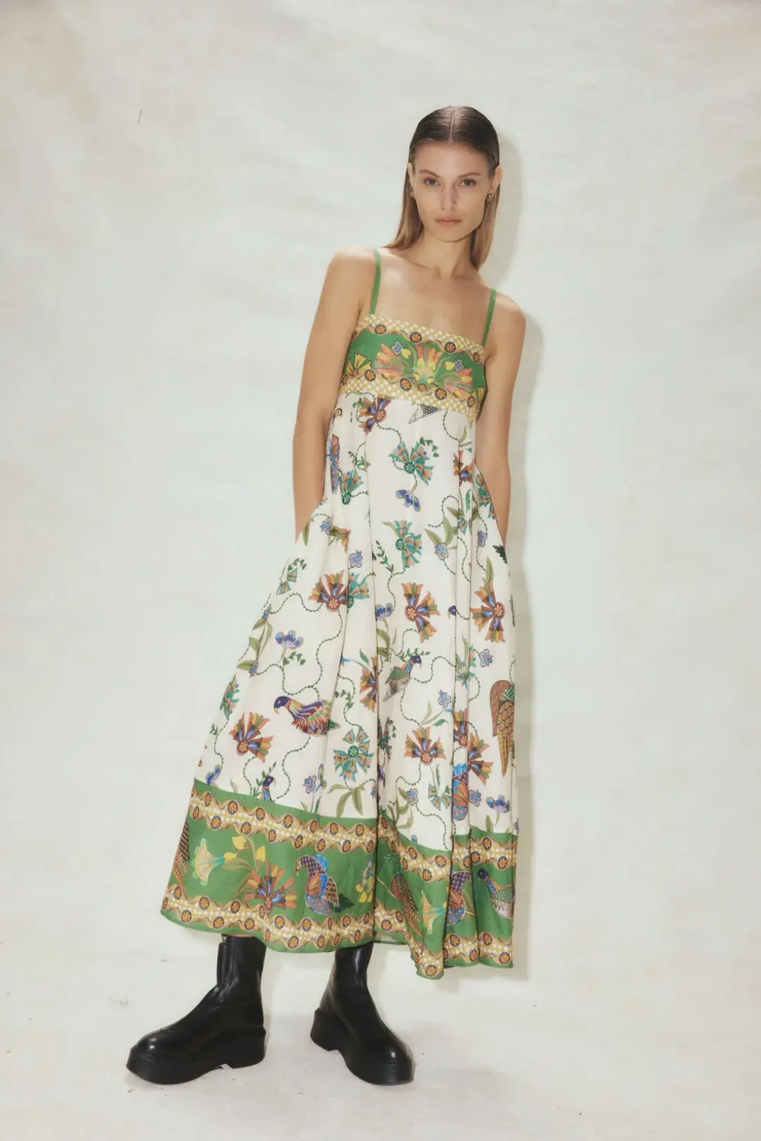 Alemais Birdie Sundress Print Size 10 for rent on The Volte - main image