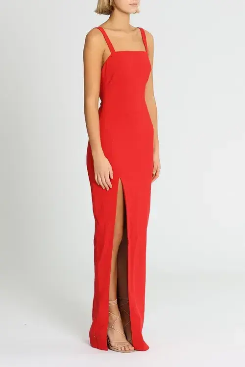 Likely NYC Bethany Gown Red Size 8 - Image 2