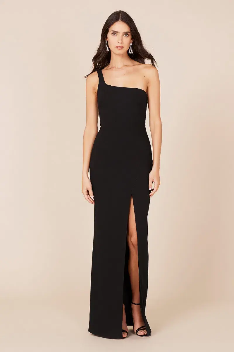 Likely NYC Camden Gown Black Size 6 for rent on The Volte - main image