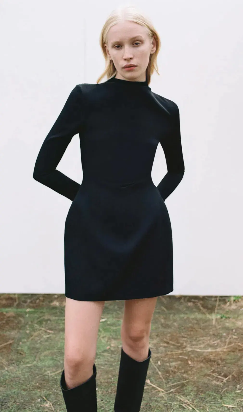 Camilla & Marc Gordon Mini Dress Black Size 8 - Image 3