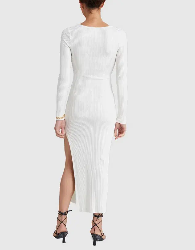 Bec & Bridge Della Vita Midi Dress White Size 6 - Image 2