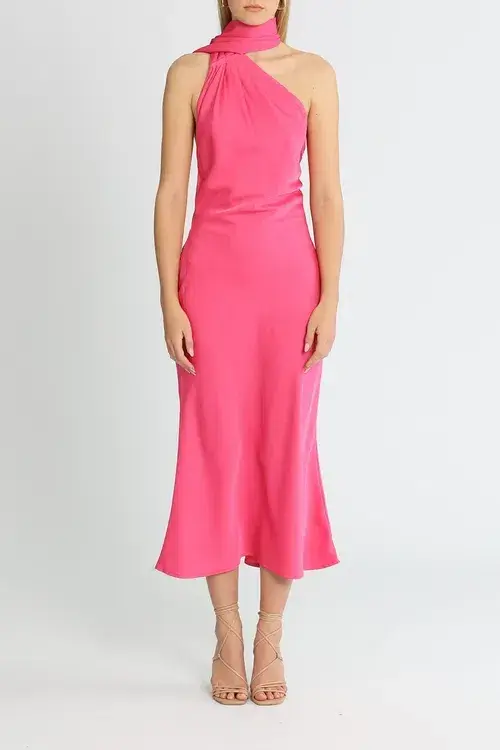 MISHA Vivica Dress Fuschia Pink Size 10 - Image 1