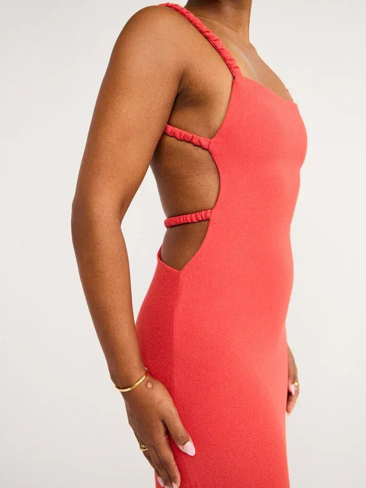 Sir the Label Spoerri Backless Gown Red Size 0 / AU 6 - Image 4