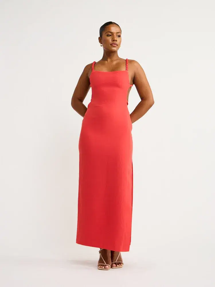 Sir the Label Spoerri Backless Gown Red Size 0 / AU 6 - Image 11