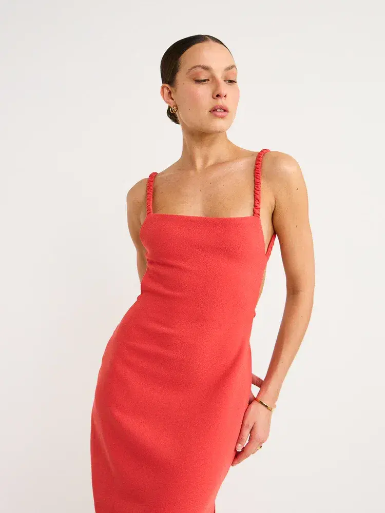 Sir the Label Spoerri Backless Gown Red Size 0 / AU 6 - Image 2