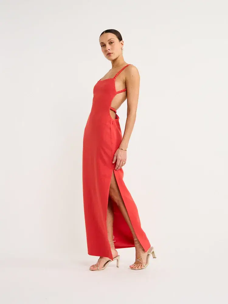 Sir the Label Spoerri Backless Gown Red Size 0 / AU 6 - Image 13