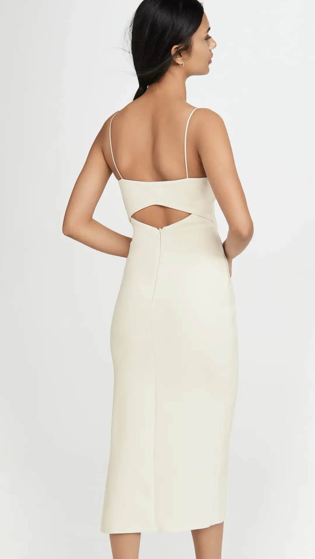 Bec & Bridge Ulla Midi Dress Vanilla Bean Size AU 10 for rent on The Volte - main image