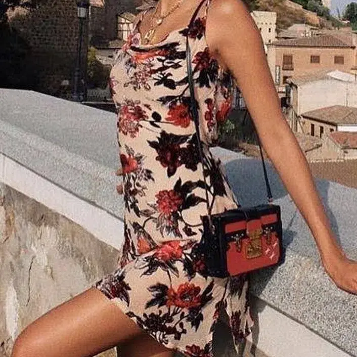 Rat & Boa Cerretti Mini Dress Floral Size S / AU 8 - Image 4