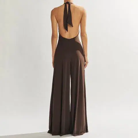 One Mile the Label Sammy Jumpsuit Brown Size M / AU 10 - Image 2