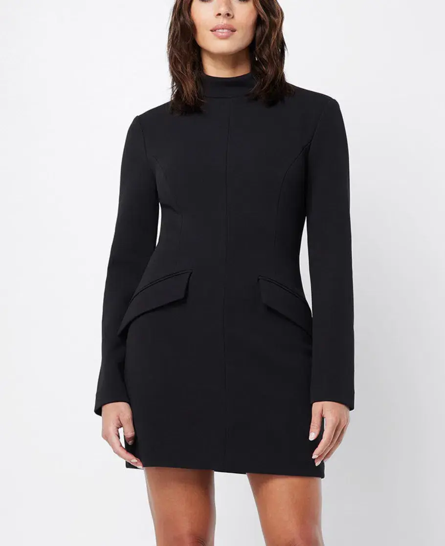 Mossman Vice Versa Mini Dress Black Size 12 - Image 3