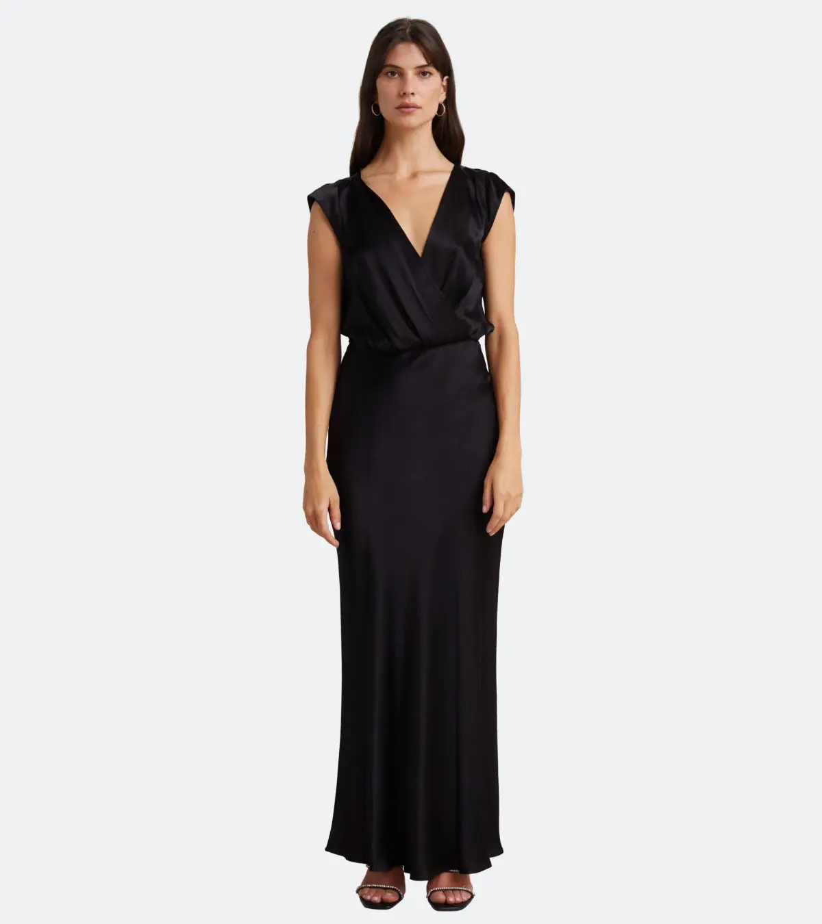 Bec & Bridge Moon Dance Maxi Dress Black Size 10 - Image 1