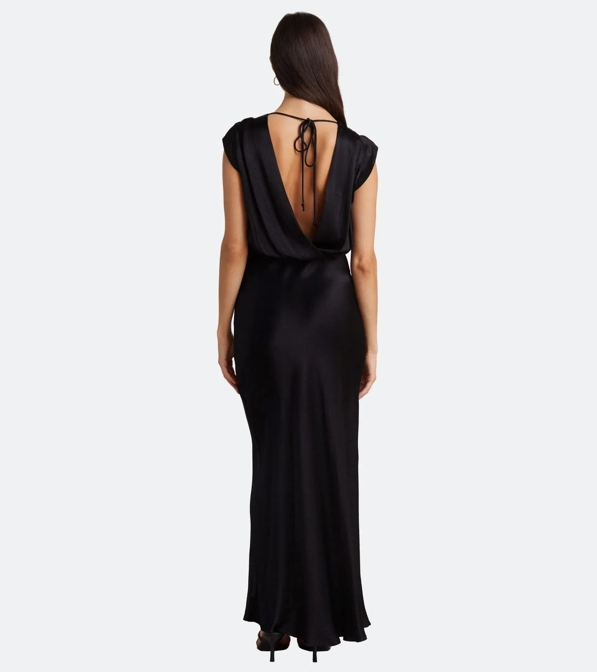 Bec & Bridge Moon Dance Maxi Dress Black Size 10 - Image 3
