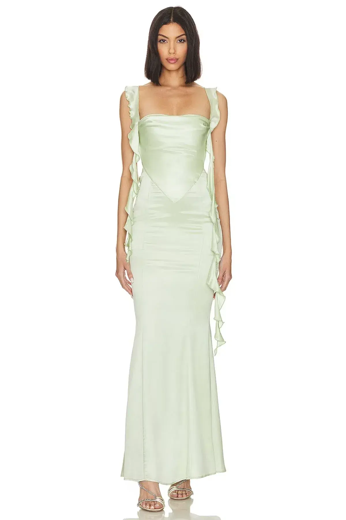 Nana Jacqueline The Caroline Dress Green Size 12 - Image 1
