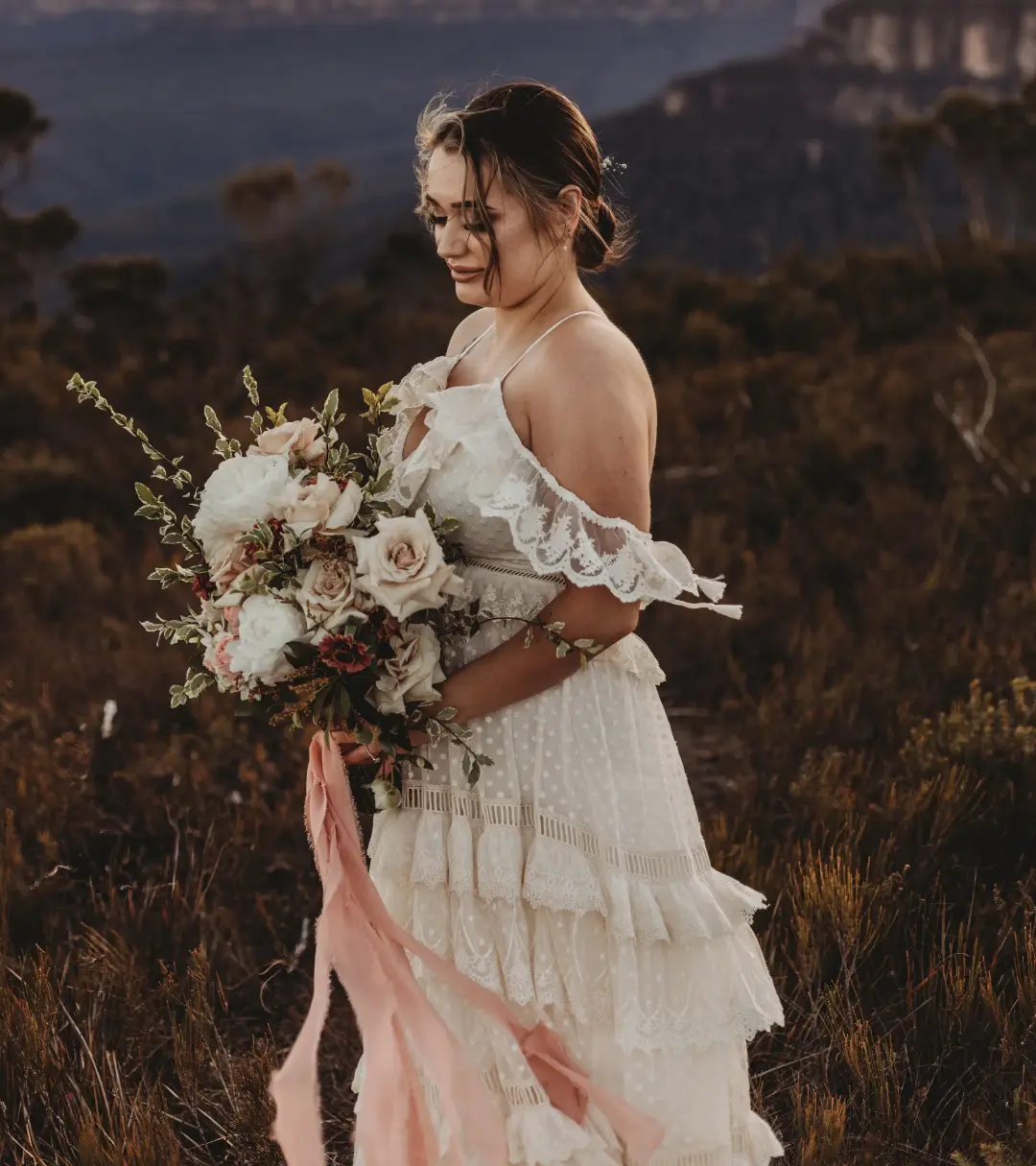 Spell Chloe Gown Cream Size Large / AU 12 for rent on The Volte - main image