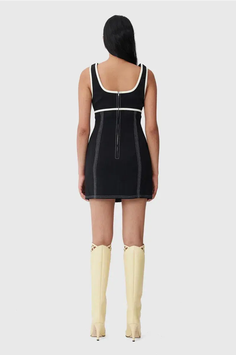 C/MEO Collective Still Here Mini Dress Black Size XS / AU 6 - Image 2