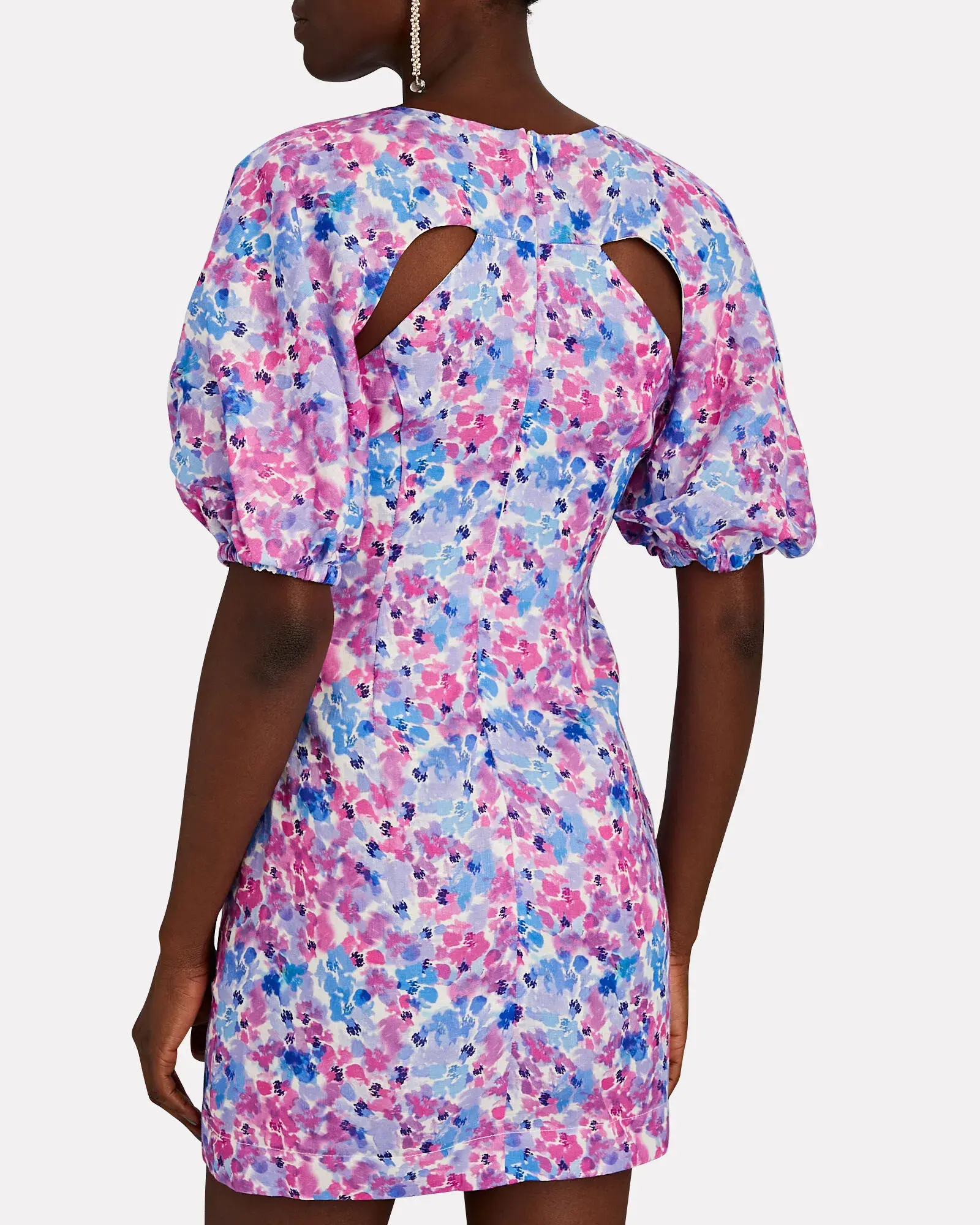 Nicholas Waverly Dress Orchid Multi Print Purple Size 10 - Image 2