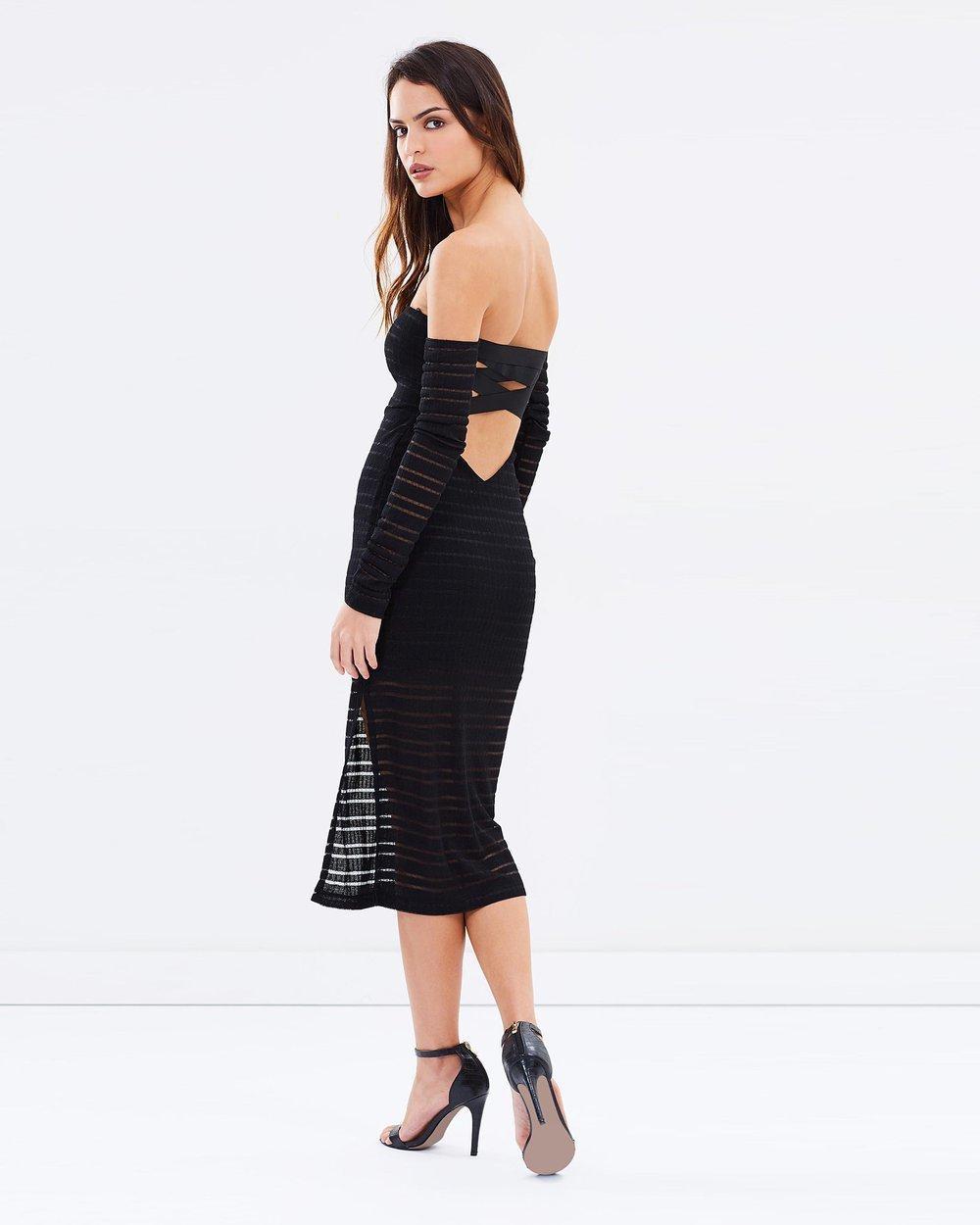 Deception Lace Up Dress - Image 2