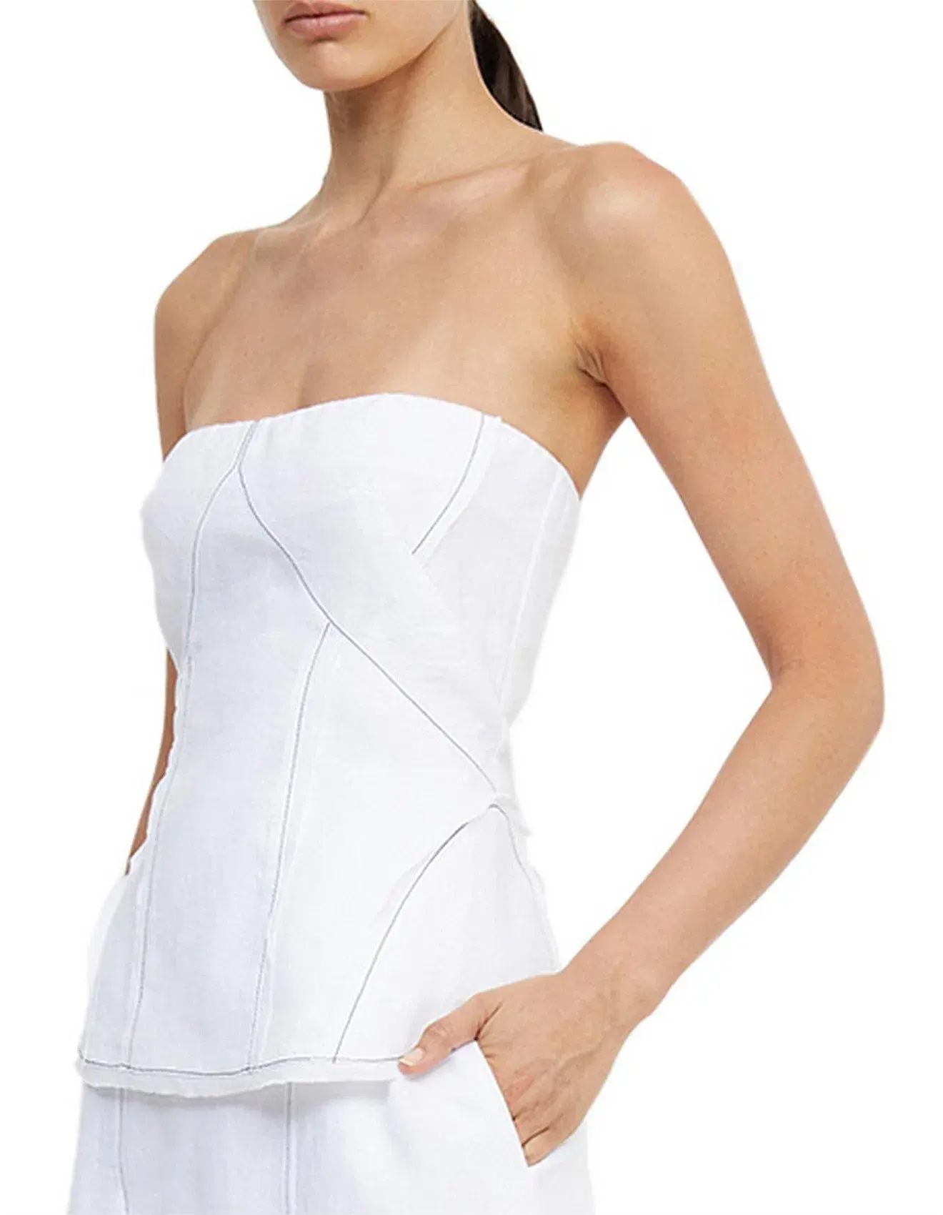 Bec & Bridge Cassie Strapless Top Size 8  - Image 2