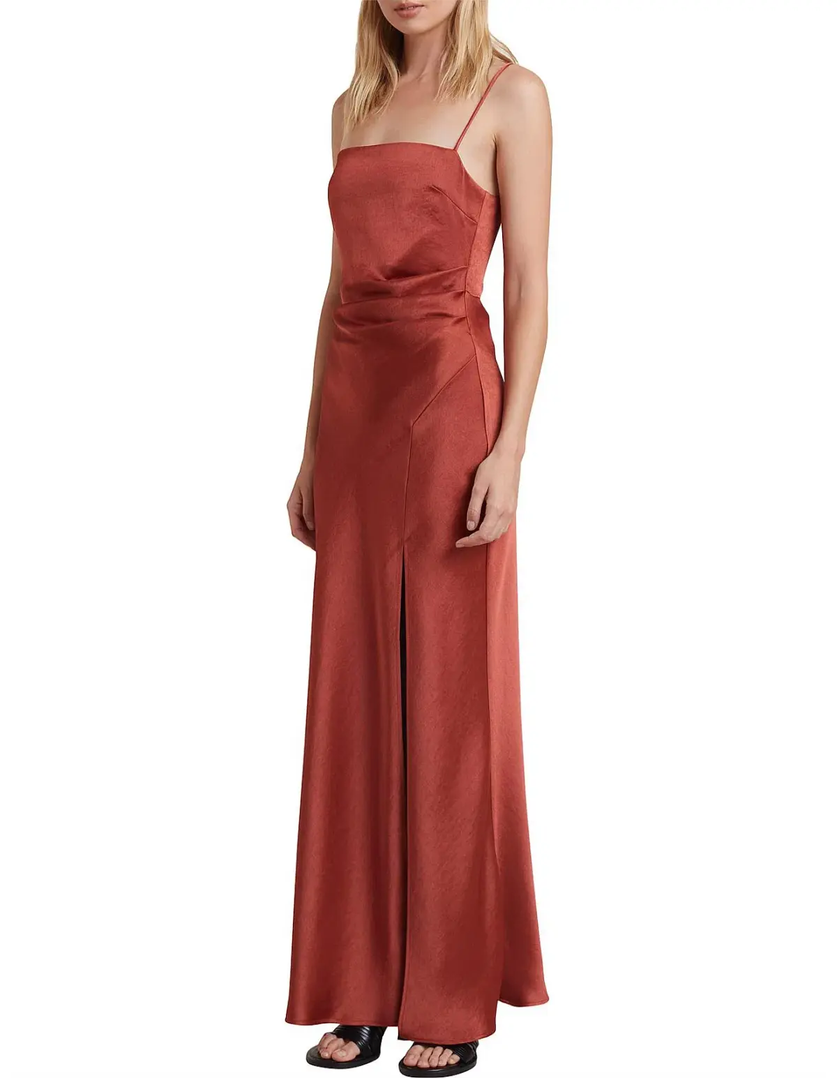 Bec & Bridge Nadia Maxi Dress Auburn Size 8  - Image 5