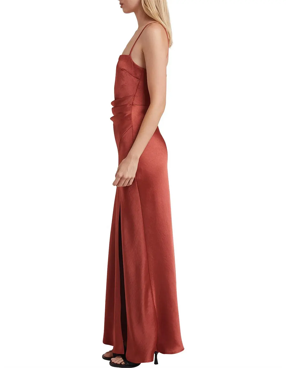 Bec & Bridge Nadia Maxi Dress Auburn Size 8  - Image 6