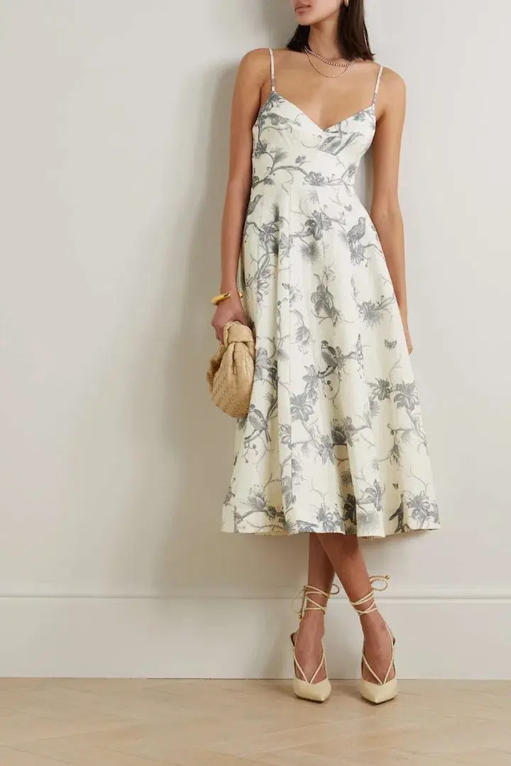 Zimmermann Picnic Dress Floral Size 0 / AU 8 - Image 1