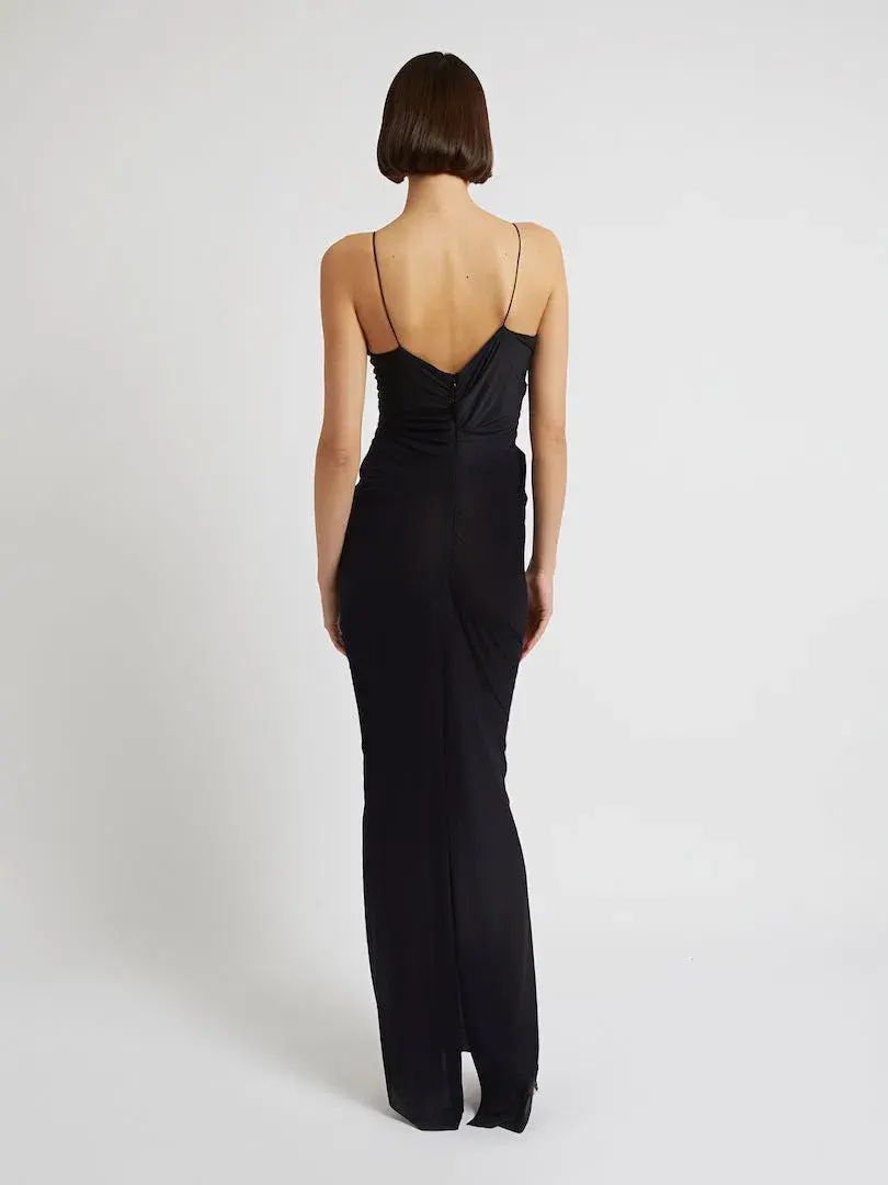 Christopher Esber Molded Venus Dress Black Size 6 - Image 3