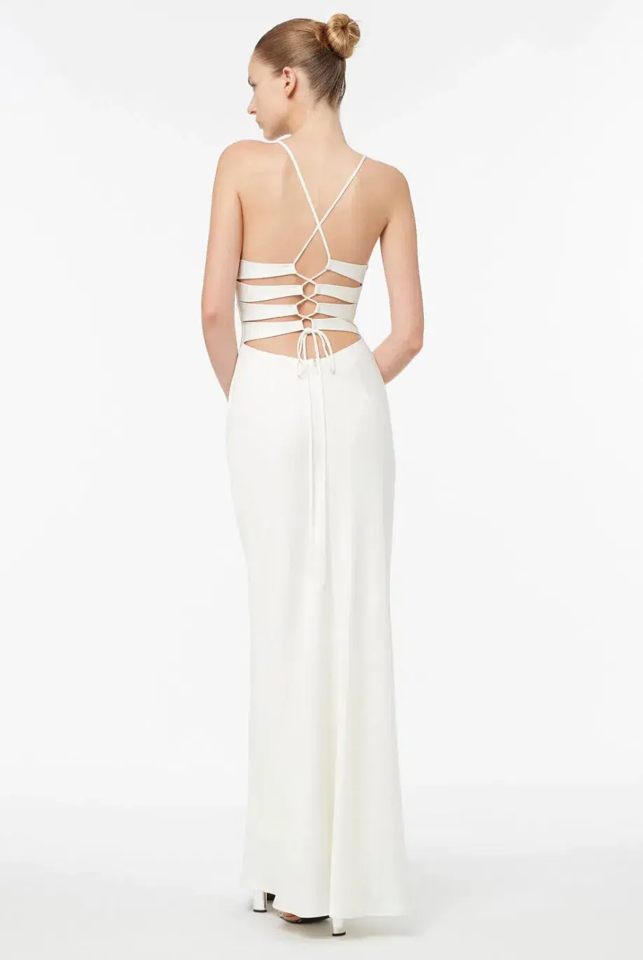 Manning Cartell Time to Shine Slip Dress Off White Size 10 - Image 2