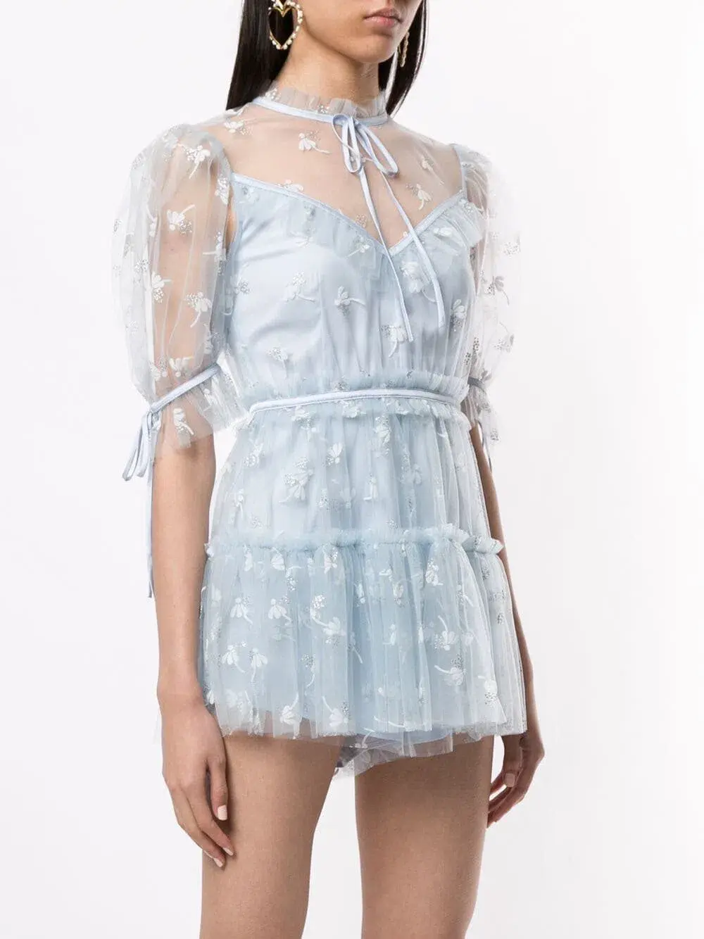 Alice McCall Moon Lover Playsuit Blue Size AU 10  - Image 3