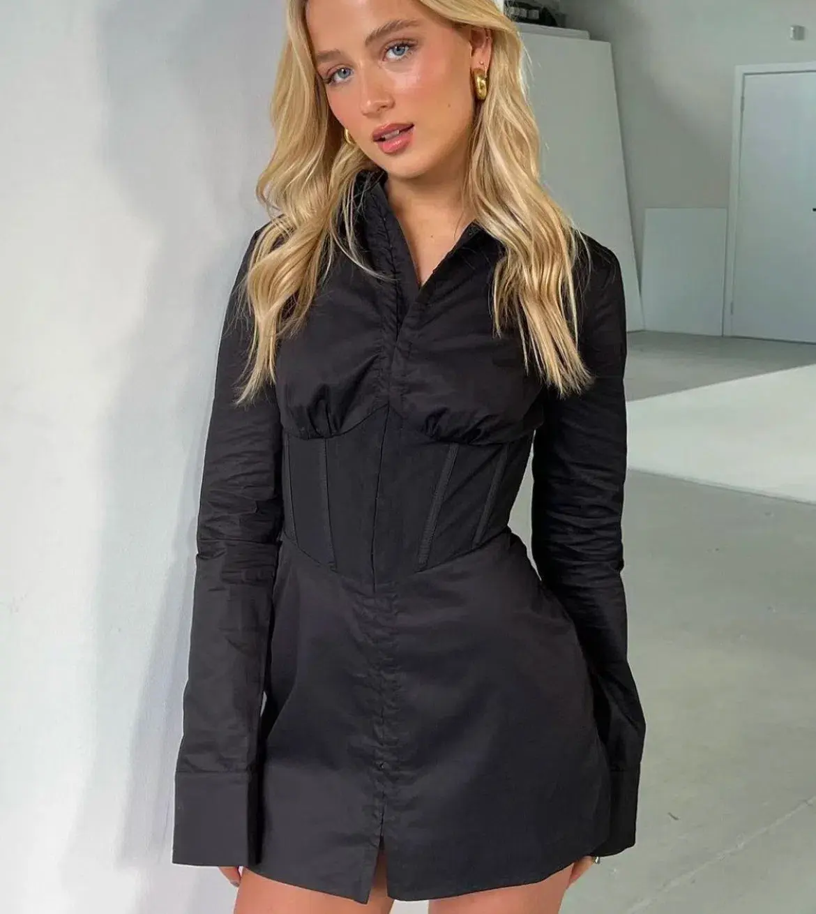 Nakedvice The Zach Dress Black Size 12 - Image 1