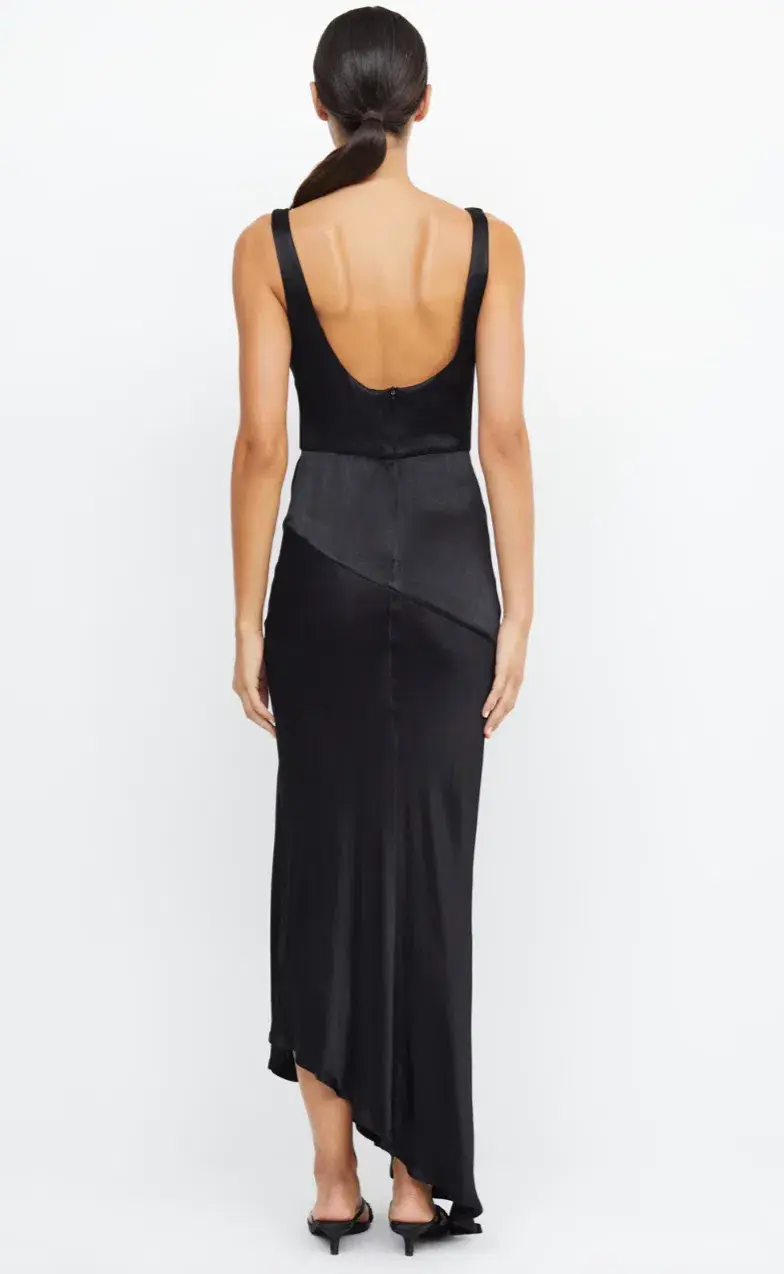 Bec & Bridge Moon Dance Cowl Dress in Black Size 6  - Image 3