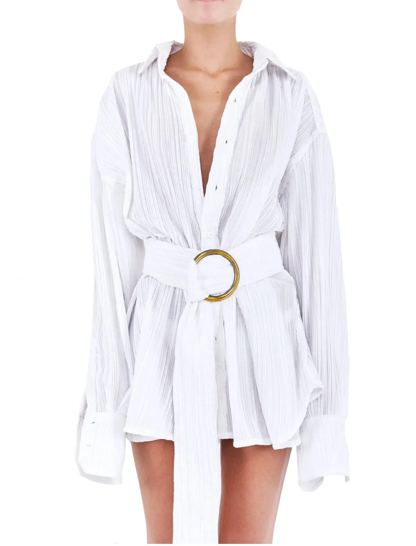 Bamba Titan Shirt Dress Canvas Size XS/S AU 6/8 - Image 1