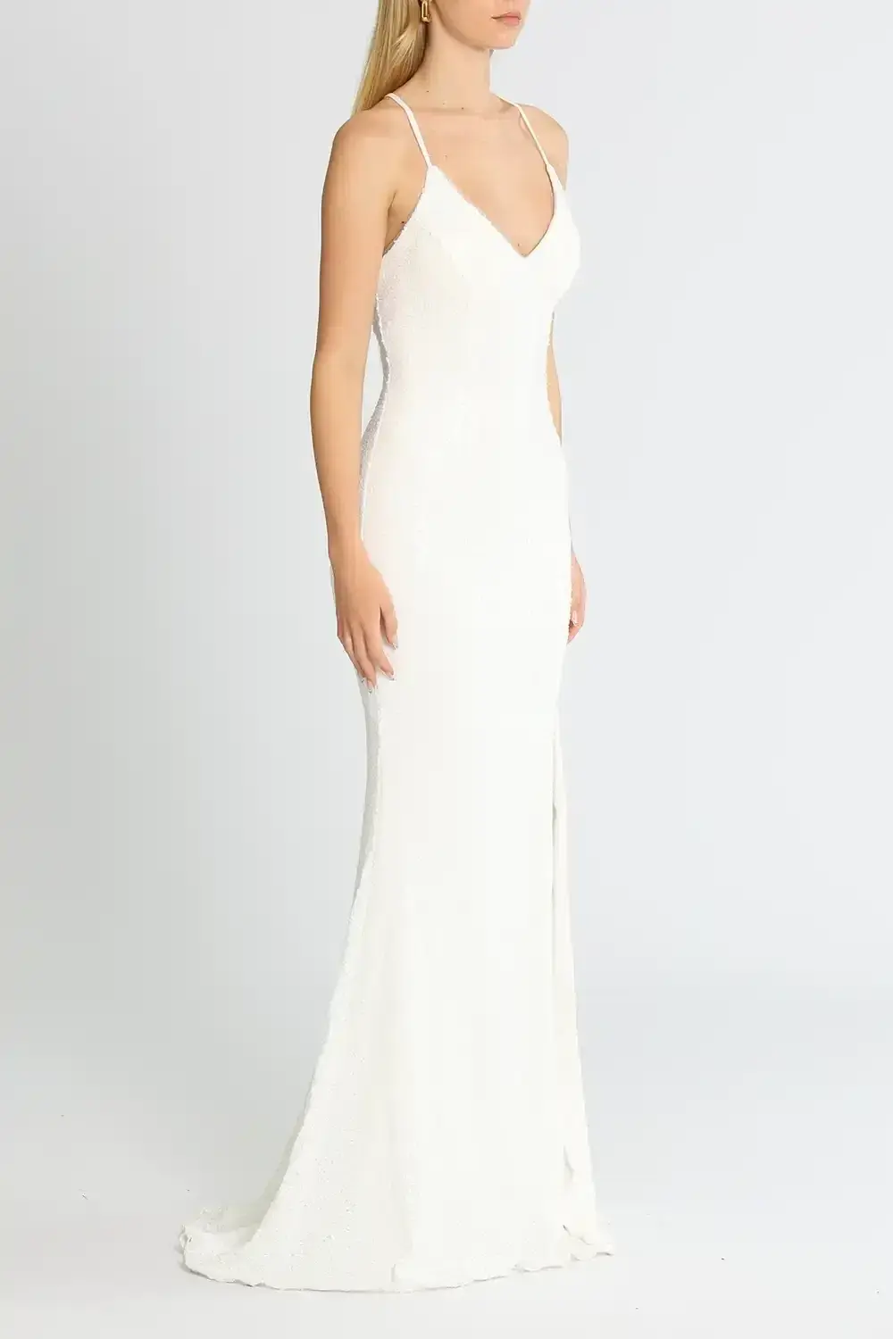 Tania Olsen India Gown White White Size 10 - Image 2