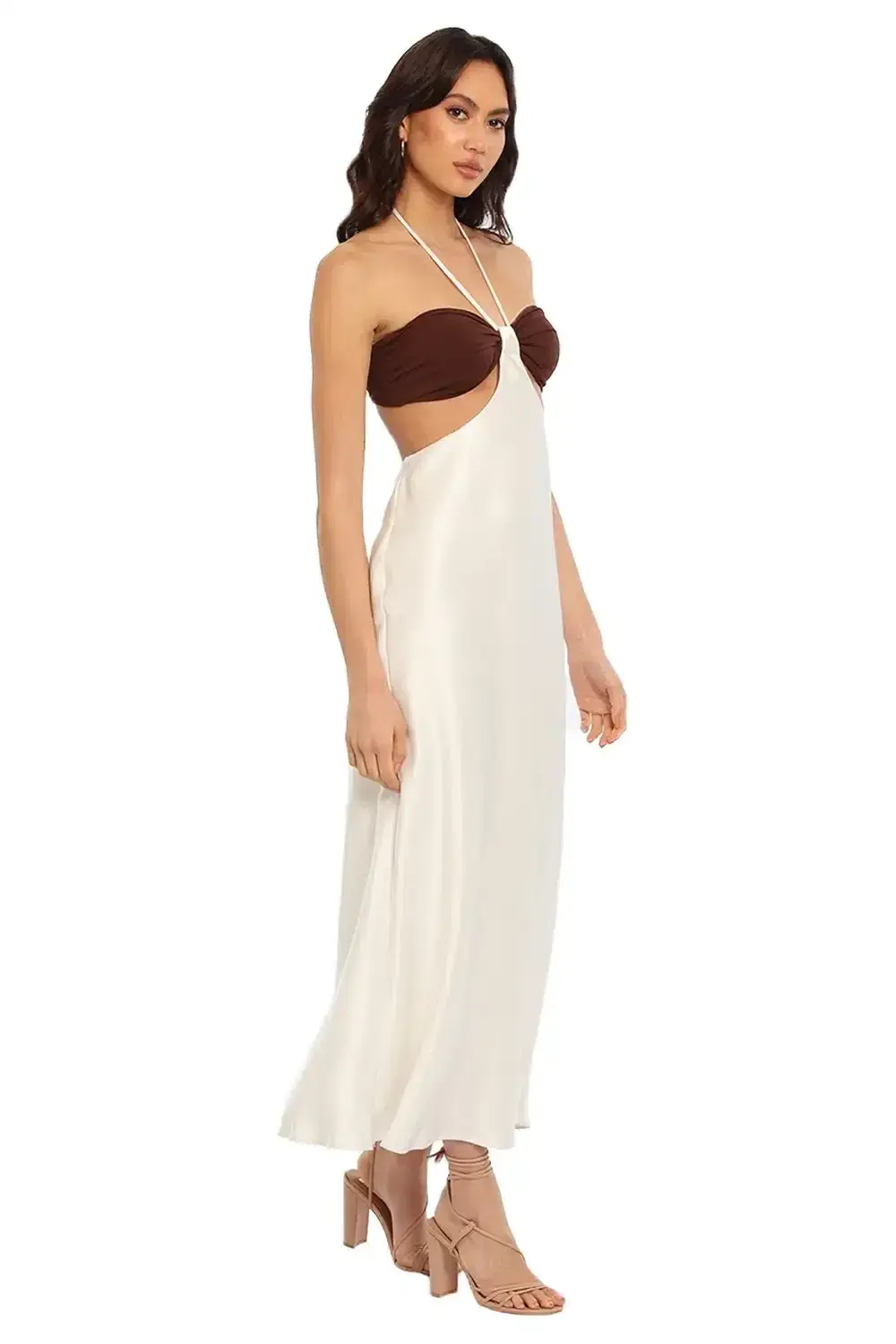 Bec & Bridge Nadia Cut Out Dress White Size 10 - Image 2