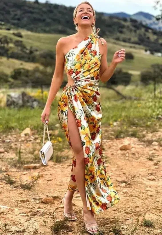 Sonya Moda Nour Yarden Floral Maxi Dress Multi Size AU 8 - Image 1