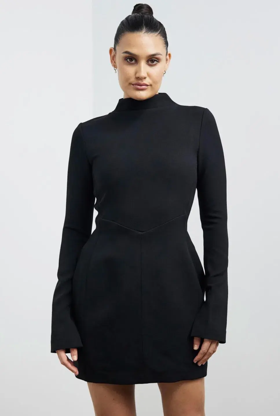 Camilla and Marc Gordon Mini Dress Black Size 10 for rent on The Volte - main image