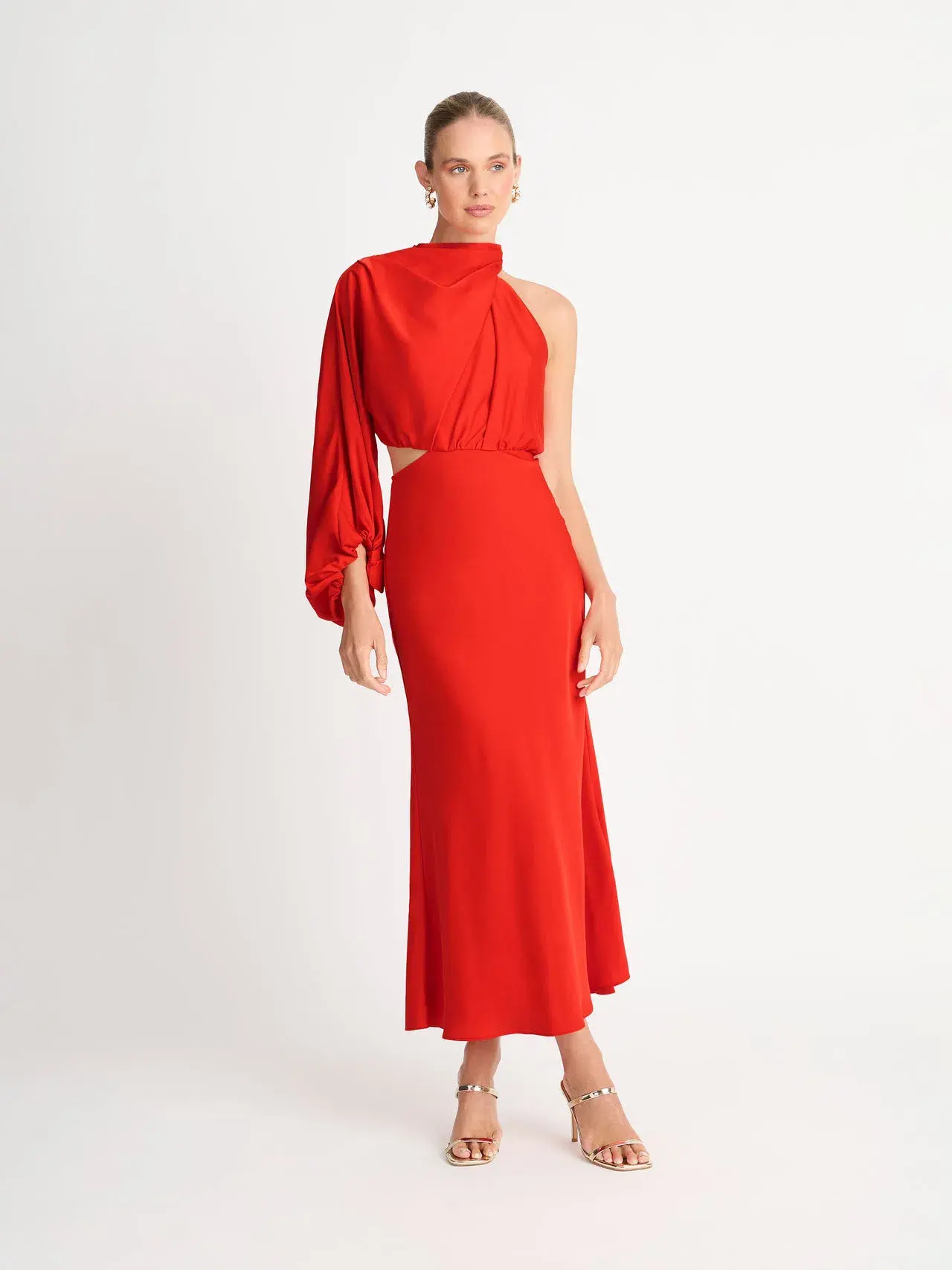 Sheike Olivia Maxi Dress Red Size 6 - Image 1