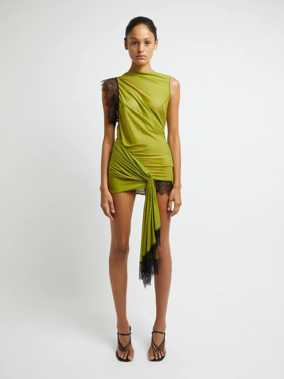 Christopher Esber Galathea Dress Green Size AU 10 - Image 1