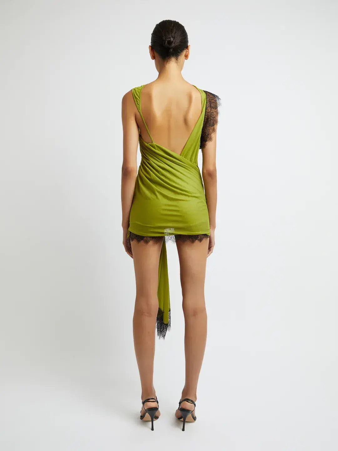 Christopher Esber Galathea Dress Green Size AU 10 - Image 3
