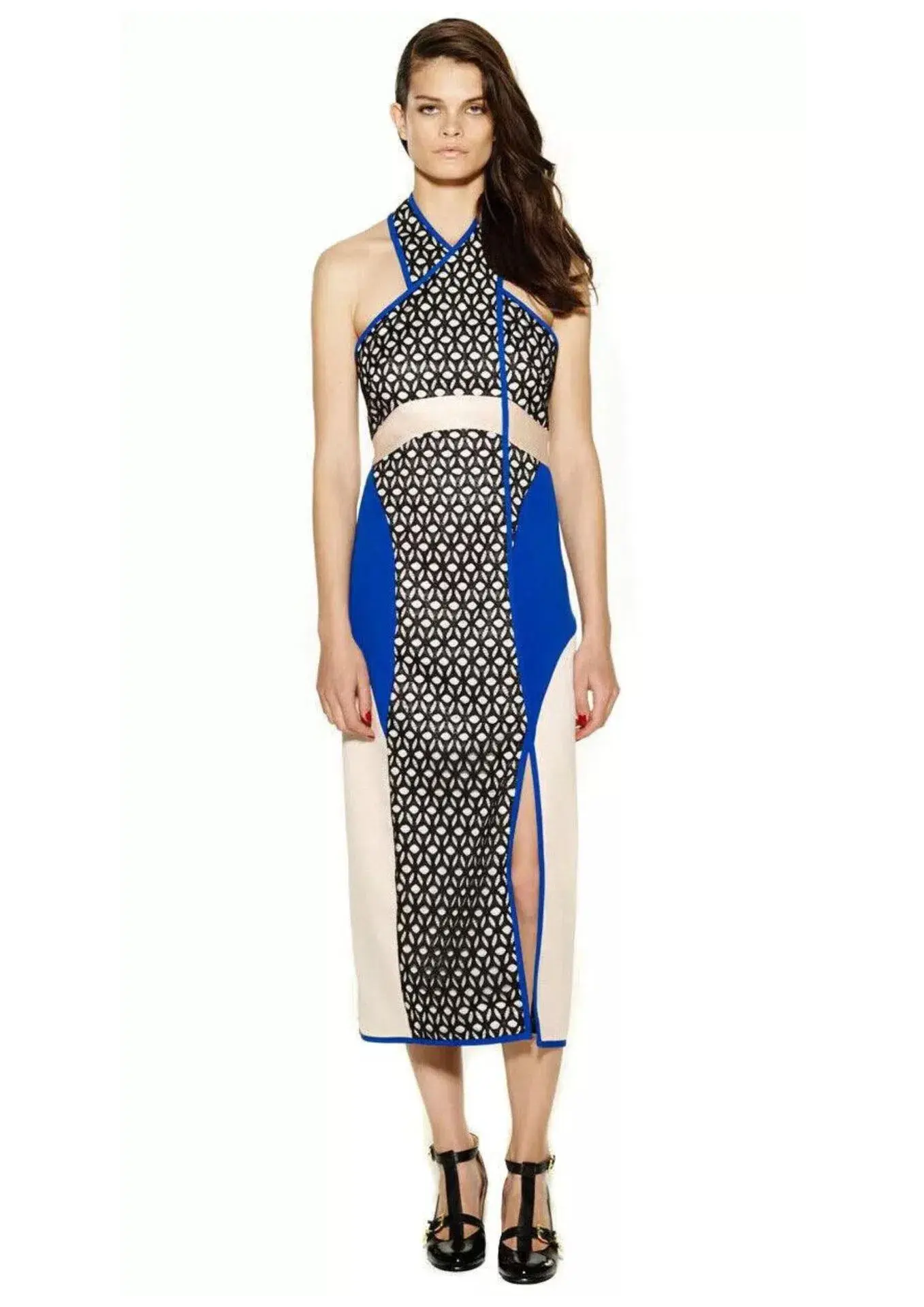Alice McCall Knight Rider Midi Dress Multi Size 10 - Image 1