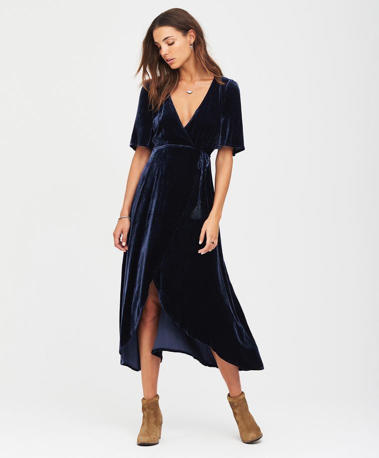 Tigerlily Shaban Velvet Dress size 10 - Image 1