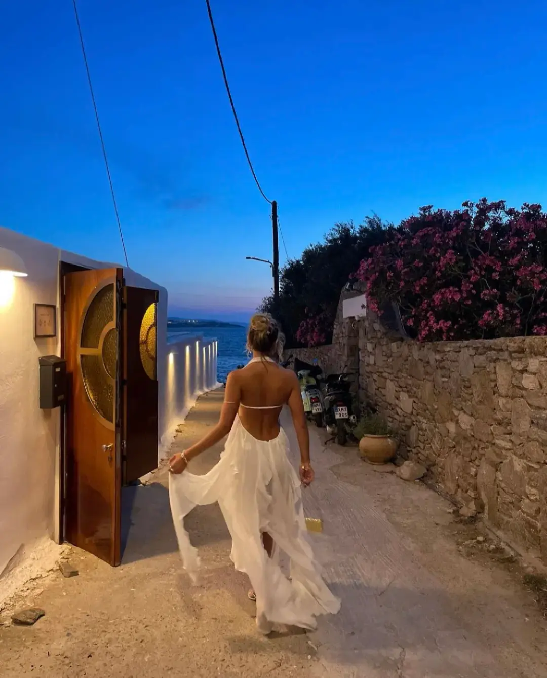 Nana Jacqueline Mariah Dress White Size 8  for rent on The Volte - main image