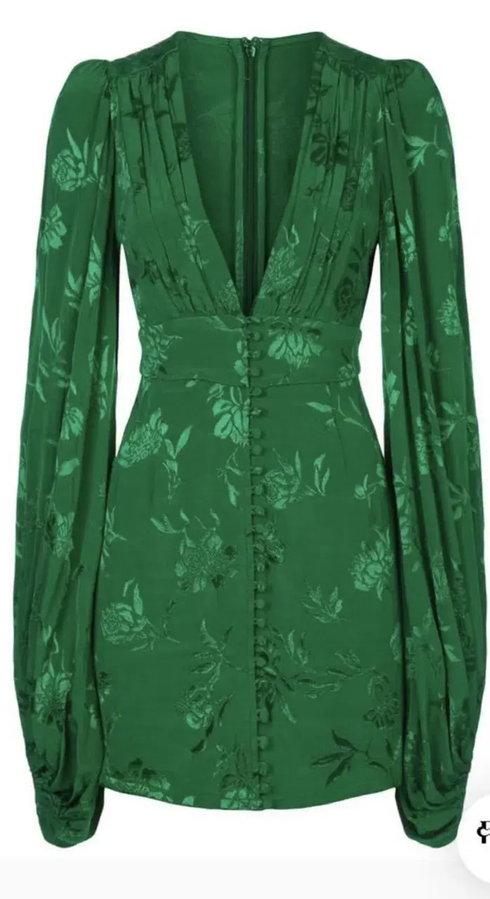 Rat & Boa Isabella Dress Green Size AU 6 for rent on The Volte - main image