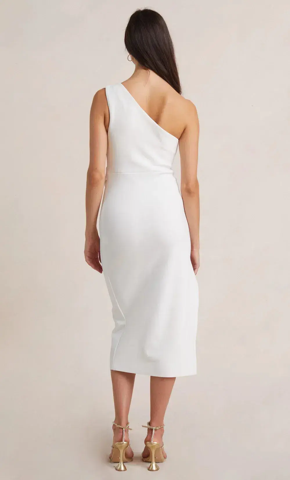 Bec & Bridge Asym Dress White Size AU 8 for rent on The Volte - main image