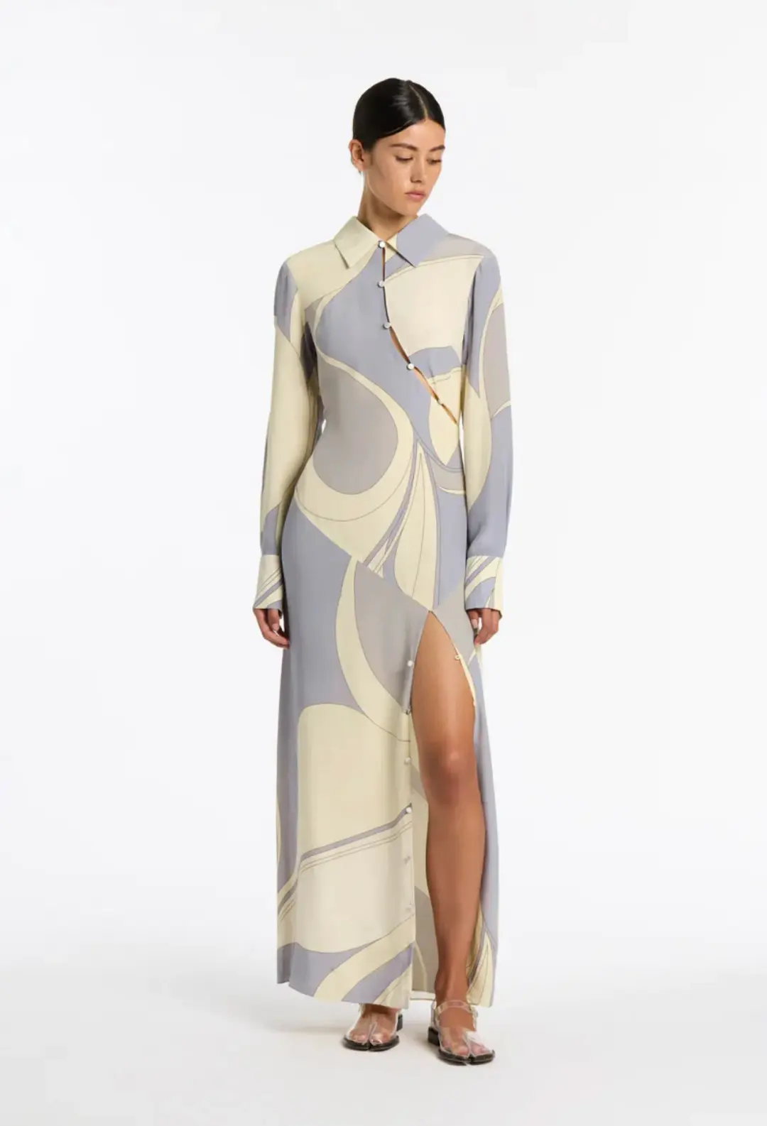 Sir the Label Adrianna Shirt Dress Multi Size 3 /AU 12 for rent on The Volte - main image