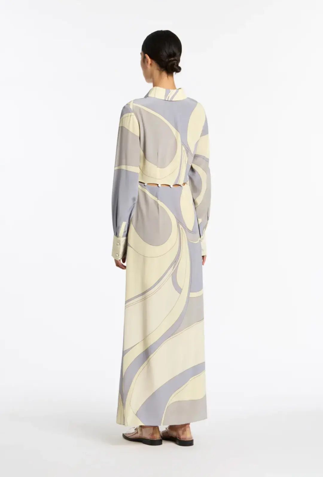 Sir the Label Adrianna Shirt Dress Multi Size 3 /AU 12 for rent on The Volte - main image