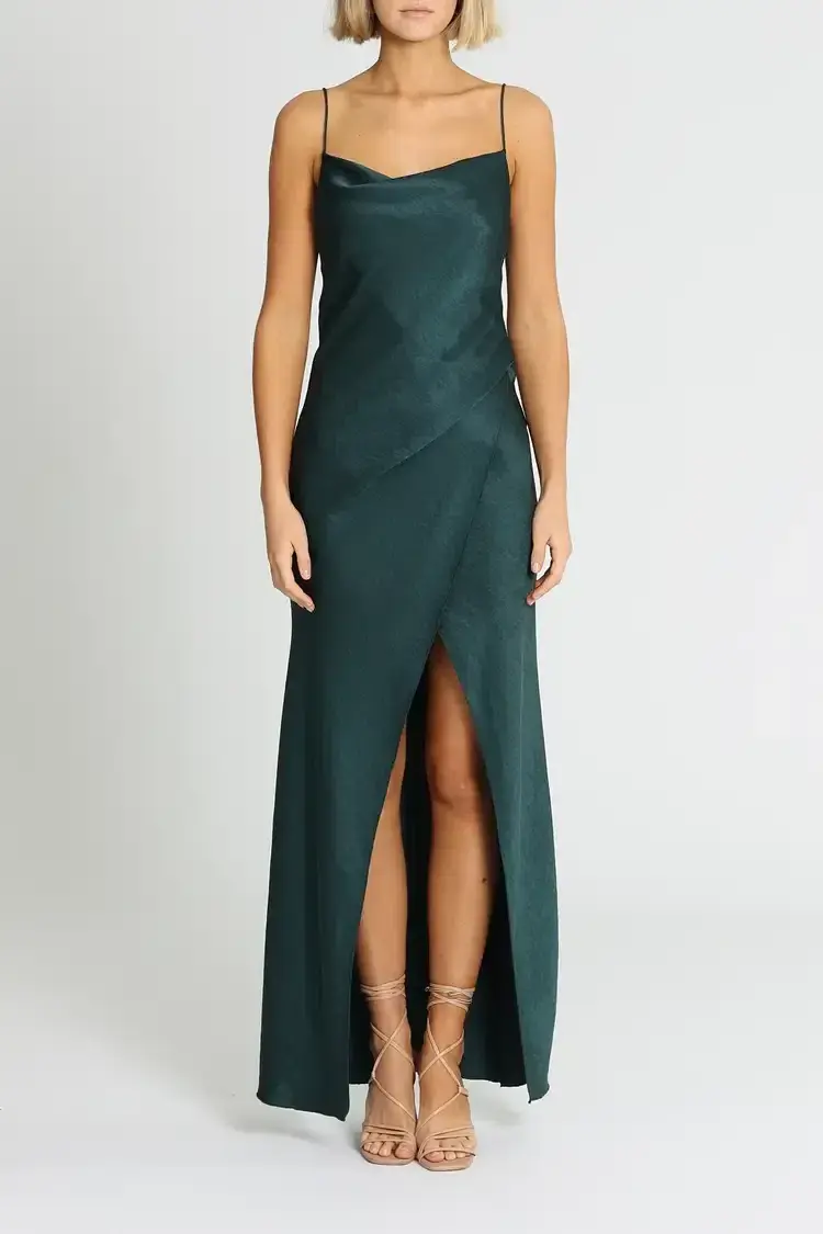 Camilla and Marc Bowery Slip Dress Fitzgerald Green Size 12 - Image 1